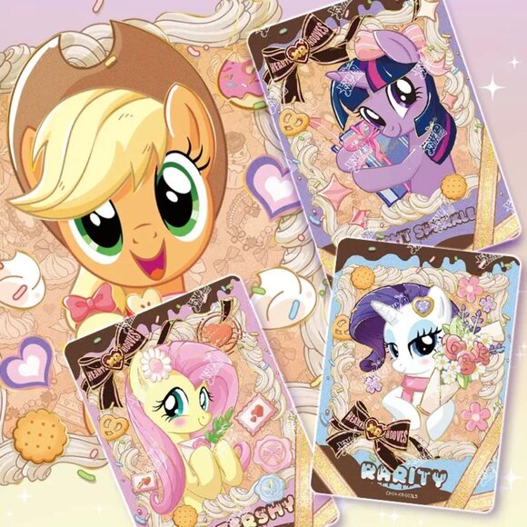 Kayou My Little Pony Rainbow 4 Collectible Cards - Chinese Version - Picture 2 of 4